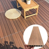 Usine directe Wpc revêtement de sol extérieur bois plastique carreaux de terrasse terrasse composite patio de jardin