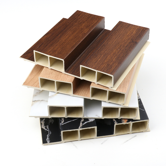 Easy Installation Modern Waterproof Fireproof Sound-Absorbing Anti-static PVC WPC Wall Panel Indoor Wall Cover 30-Year Service
