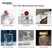 Nuevo Diseño de Modelo Personalizado, Botella de Perfume de 30 ml para Hombre y Mujer, Tapa de Piedra Irregular de Lujo, con Caja de Presentación de Lujo