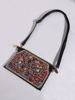 Vente en gros de sac à main à fermeture éclair fait main de style bohème sacs à main pour femmes sac à bandoulière vintage perlé à la main