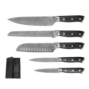 Ensembles de couteaux professionnels pour maîtres chefs, ensemble de couteaux avec sac, étui, ciseaux, couteaux de <span class=keywords><strong>boucher</strong></span> de cuisine culinaire, coupe de cuisine - Product Image 5