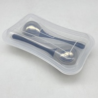 Globes de glace personnalisés en acier inoxydable, baguettes métalliques cryogéniques, cuillères, rouleaux de glace pour le visage, bâtonnets cryogéniques, globes de glace rafraîchissants