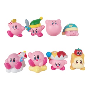 Figura de acción miniatura Kirb de PVC, caja sorpresa, juguete de dibujos animados con temática de juego, adornos para coche de Japón, regalo - Product Image 1