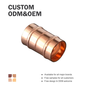 Acoplamiento de prensa de cobre al por mayor de salida de fábrica Betterway de EE. UU. para tuberías y tuberías de gas, incluye codo, T y acoplamiento - Product Image 3