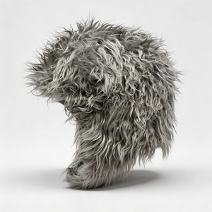 ACE Grey Faux Fur Trooper <b>Hat</b> with Animal Ears Windproof & Warm Outdoor Winter <b>Hat</b> for Unisex Adults - Product Image 3