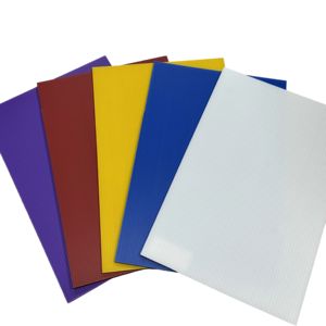 Tamaño personalizable <span class=keywords><strong>de</strong></span> alta calidad poli <span class=keywords><strong>propileno</strong></span> 5mm 6mm núcleo antiestático <span class=keywords><strong>placas</strong></span> <span class=keywords><strong>de</strong></span> corte corrugadas hoja ecológica duradera - Product Image 1