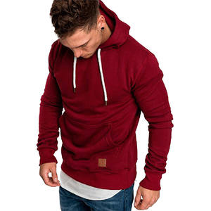 Hoodie de grandes dimensões 100 Por Cento Algodão Hoody Barato Velo Plain <span class=keywords><strong>Hoodies</strong></span> <span class=keywords><strong>Pullover</strong></span> Mens Hip Hop Vestuário Sudadera Hombre - Product Image 2