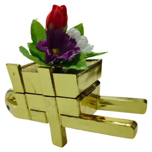 Boîte à bijoux de voyage en forme de cœur avec logo personnalisé, boîte de rangement pour bagues et bijoux, disponible en métal, plastique et bois - Product Image 6