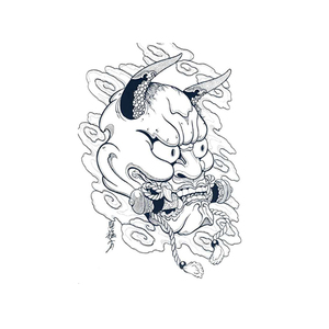 Japanese Style Tattoo Practice <b>Book</b> Paper Material Design Reference <b>Book</b> for Beginners Tattoo <b>Training</b> Use - Product Image 4