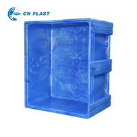 Palette de transport en HDPE robuste pour les fermes, les industries lourdes, les innovations antimicrobiennes, la logistique et la transformation de la viande