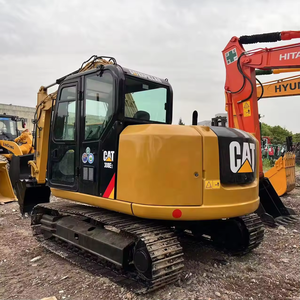 Excavadora Usada CAT 308E2 de 8 Toneladas con Diseño de Radio Compacto, Mini Excavadora Caterpillar 308 Original de Japón con Pulgón Excavador - Product Image 4