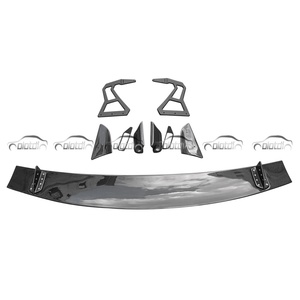 Alerón Trasero de Fibra de Carbono Seca Tipo GT para Honda Civic Type R FL5 Hatchback 2022-2023, Tuning Automotriz - Product Image 5