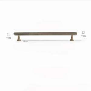 Manijas Modernas de Latón Macizo para Gabinetes, en Oro, Negro, Café Antiguo y Latón Antiguo, para Gabinetes de Cocina - Product Image 6