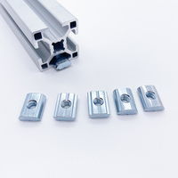 Écrou coulissant en T M6 M8 zingué pour profilés aluminium séries 3030 4040, fixation pour fente de 8 mm pour imprimante 3D et routeur CNC