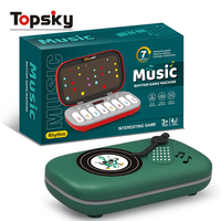 Console de jeu de rythme Fidget portable pour enfants Jouets de musique électronique Défi Vitesse Entraînement Rythme Machine de jeu Jouets en plastique