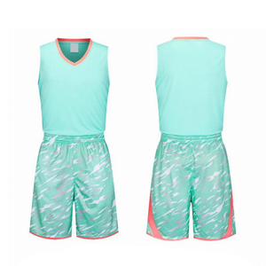 Jersey y pantalones cortos de baloncesto de poliéster de alta calidad, conjuntos totalmente impresos por sublimación a menos precio, cadenas de suministro ágiles - Product Image 4