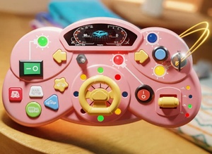 Console di Gioco Intelligente in Plastica per <span class=keywords><strong>Bambini</strong></span> <span class=keywords><strong>2</strong></span>-4 <span class=keywords><strong>Anni</strong></span>, Tavola Sensoriale Montessori con Luci per l'Educazione Precoce - Product Image 3