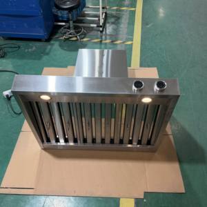 Hotte de cuisine électrique sans conduit de 36 pouces, 1000 m³/h, 3 vitesses, avec corps en acier inoxydable, filtre à déflecteur, minuterie à temporisation et éclairage LED - Product Image 5