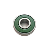 Original NSK Green Lid 608 DW T1XDDWMC3E Bearing Polyamide Resin Cage Copper Retaining Ring Japan for Motors Skates Skateboards