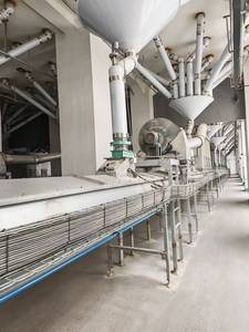 ناقل حزامي هوائي عالي الكفاءة لمطحنة الدقيق مع سرعة قابلة للتعديل - Product Image 4