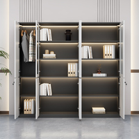 Mobilier de bureau moderne et luxueux Classeur classique en bois avec portes pour l'école