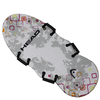 Planche de ski nautique freestyle PE en mousse durable 48 pouces H20 SS 11, planche de surf/schlitten de neige sandwich pour 2 personnes/enfant
