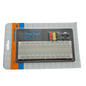 OKY0022-1 Placa de Pruebas sin Soldadura ZY-201 830 Puntos de Conexión PCB Protoboard para Arduino PIC AVR - Product Image 1