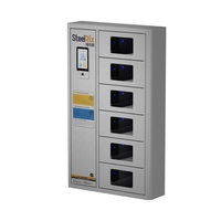 6 unités USB Type C éclaircissant Smartphone téléphone portable charge rapide armoire casier