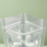 Sacs d'emballage en aluminium personnalisés, sacs en plastique de qualité alimentaire, fermetures à glissière pour aliments et bonbons, sacs en film polyester