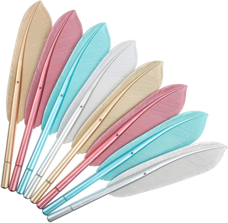 Feather Pens Rollerball Pen Artificial Wing
