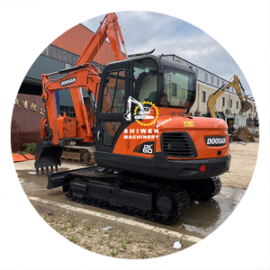 Excavadoras usadas coreanas de 6 toneladas DX60, gran oferta, precio bajo, excavadora usada sobre orugas coreana Original de alta calidad DX 60, en stock a la venta - Product Image 1