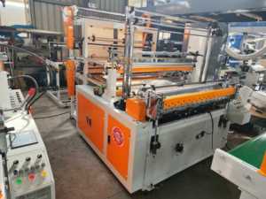 Máquina Automática de Fabricación de Bolsas Multifuncional de Cuatro Líneas con Sellado Térmico y <span class=keywords><strong>Corte</strong></span> en Frío para Bolsas de Plástico PE Planas, Tipo Camiseta y Tipo Chaleco - Product Image 3