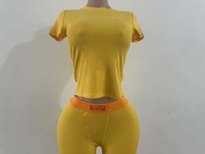 Women's Clothing 2 Piece Women Lounge with Headband <strong>Outfit</strong> Sets Custom Logo Printed Embroidery <strong>pink</strong> Lounge Wear Workout Gym Set - Product Image 3