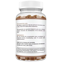 Meilleur Complément Nutritionnel BBL Extrait de Racine de Maca Végétarien Gommes pour l'Amélioration des Fesses pour Adultes