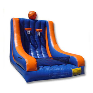 Panier de basket gonflable pour enfants et adultes avec <span class=keywords><strong>jeu</strong></span> de lancer interactif pour <span class=keywords><strong>2</strong></span> personnes, idéal pour l'exercice et les divertissements en plein air - Product Image 1