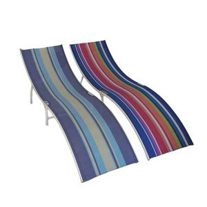 Chaise longue pliable Teslin à cadre en <span class=keywords><strong>aluminium</strong></span> extérieur populaire pour <span class=keywords><strong>bain</strong></span> <span class=keywords><strong>de</strong></span> <span class=keywords><strong>soleil</strong></span> à la plage <span class=keywords><strong>Design</strong></span> portable pour hôtels et spas <span class=keywords><strong>de</strong></span> natation - Product Image 3