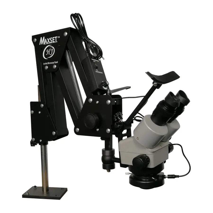 HAJET उच्च गुणवत्ता गहने उपकरण हीरा सेटिंग माइक्रोस्कोप सूक्ष्मदर्शी की कीमत