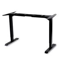 Bureau moderne de bureau en hauteur pour ordinateur portable, avec mécanisme de levage électrique, cadre de bureau réglable