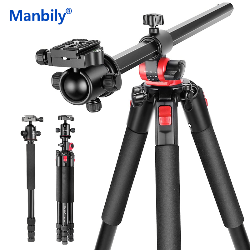 Manbily MPT-284 поперечный центральная колонка панорамной съемки для цифровой зеркальной камеры Canon Nikon DSLR видеокамера штатив-Трипод стойка