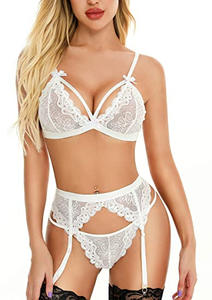 2024 Vendita all'Ingrosso di Biancheria da Notte, Intimo Maturo <span class=keywords><strong>in</strong></span> Pizzo, Reggiseno Blu <span class=keywords><strong>Sexy</strong></span> Europeo, Corsetto da Donna, Lingerie alla Moda - Product Image 2