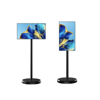 21,5 pulgadas Smart Mobile Tv Monitor de pantalla táctil portátil Full Hd 1920*1080 Android 13 Monitores Lcd