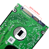 Disque SATA 2,5 10JPVX 1 To Bleu Mobile pour Stockage Interne d'Ordinateur Portable, Grade A d'Origine, Testé, 100% en Bon État, 5400 tr/min