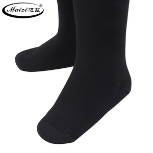 Collant a compressione da donna <span class=keywords><strong>e</strong></span> da uomo con punta chiusa opaca da 15-20mmhg nero a compressione graduata - Product Image 6