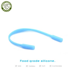 Lanière de sport antidérapante pour adolescents/enfants, sangle de sécurité en silicone souple pour lunettes, <span class=keywords><strong>porte</strong></span>-lunettes, plusieurs couleurs, longueur 17/20 cm - Product Image 4