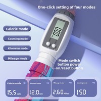 Corde à sauter intelligente avec compteur numérique, pour l'entraînement à domicile et la combustion des graisses