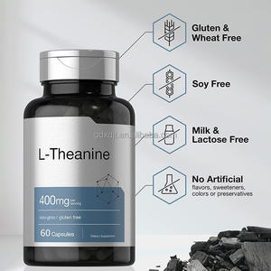 Cápsulas de L-Teanina (60 unidades) OEM/ODM, potenciador de la relajación y suplemento para el estado de ánimo - Product Image 4