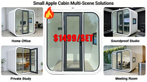 Sinoy Solo $1499 Casa Prefabbricata Apple con Ufficio, Alimentata a Energia Solare, 8ft 12ft, Casa Container Pronta per <span class=keywords><strong>la</strong></span> Spedizione - Product Image 6