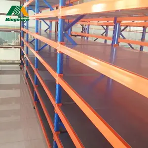 Nuovo stile profondità Standard di magazzino pallet stoccaggio scaffalature a servizio medio cremagliera in acciaio mensola di stoccaggio