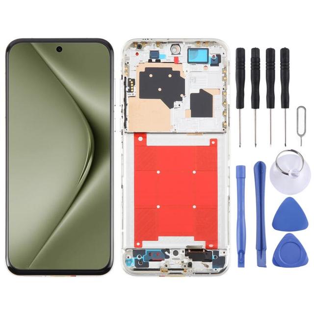 For Huawei Pura 70 Ultra 100% Original Front LCD Screen Touch Display Repair Digitizer Full Assembly with Frame