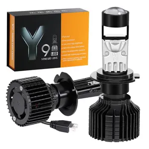 Hot Sale Manufacturer Recommend Y9 H7 LED Car Headlight Light H7 Halogen Bulb For Car And Motorcycle
